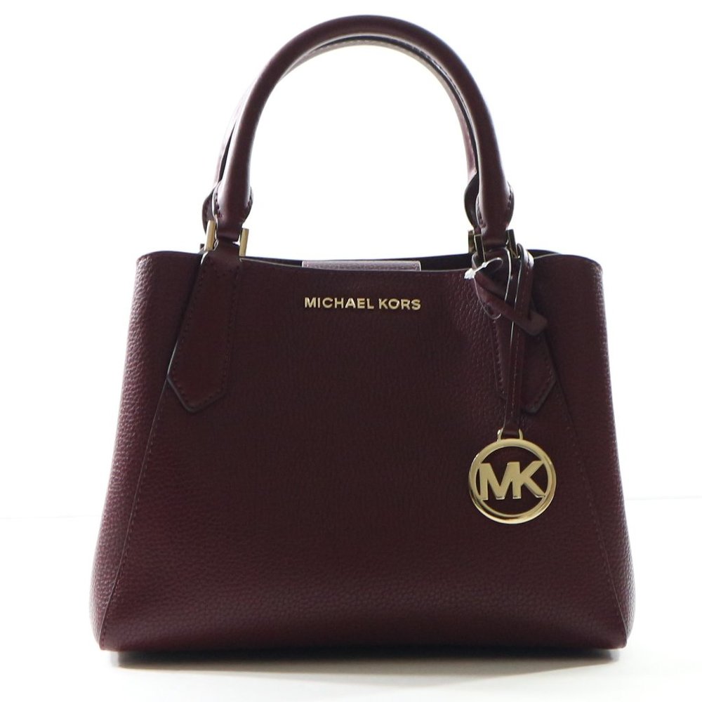 Michael Kors Kimberly SM Satchel Crossbody Merlot